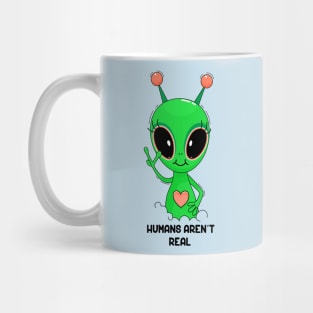 Humans and aliens Mug